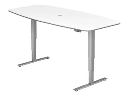 In hoogte verstelbare vergadertafel,HxBxD 635-1285x2200x1030mm
