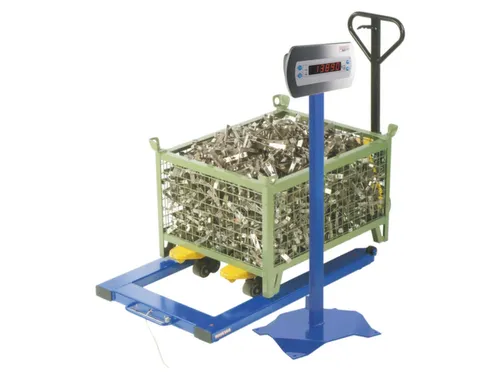 palletweegschaal,platform BxD 1250x840mm,staal,weegbereik 4-1500kg