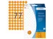 HERMA 2234 Multipurpose etiketten Rond 13mm Fluor Oranje 1848 stuks
