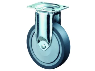 Bokwiel 80kg Øxb 100x30mm Thermoplast Spoorvrij Kunststof Velg - 1