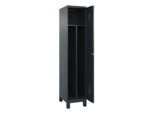 locker voor scheiding van kleding,HxBxD 1950x400x500mm,1vak