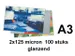 Pochette de plastification A3 125 microns Brillant 100 pièces