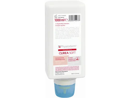 Curea Soft huidverzorgingscrème droge huid 1 liter vulling doos 6 st