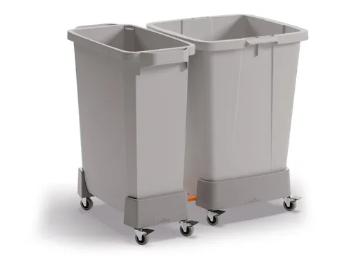 Trolley DURABIN 90L rPP Grafiet Grijs