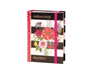 Adressenboek Paperclip Melli Mello A6 80vel 100gr - 1