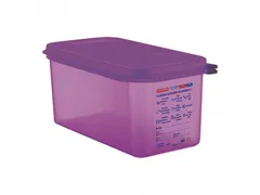 Araven Voedseldoos 6 liter 1/3 GN 150mm 325x176mm Paars
