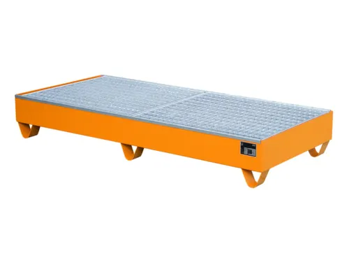 Systeem-Opvangbak 3x 200l Opvangvol. 202l 275x 1800x 800mm Rooster