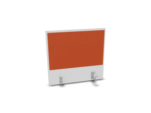opzetpaneel,v. bureau,aanbouw achter,B 600mm,Bl-wit,BN3012-oranje