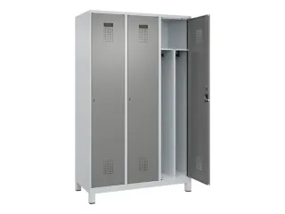 locker voor scheiding van kleding,HxBxD 1950x1200x500mm,3vak - 1
