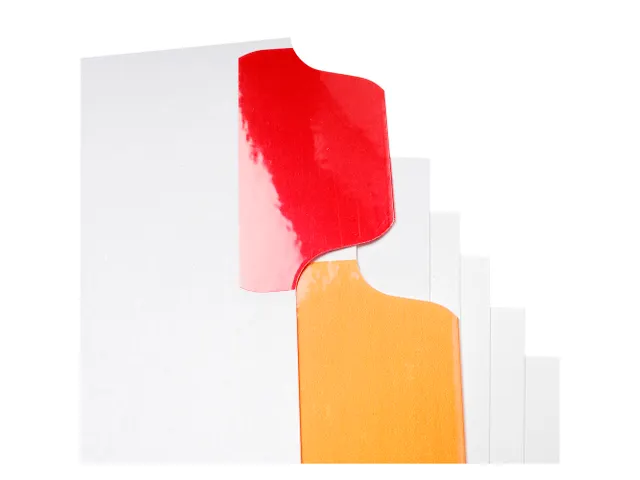 Tabblad Karton 160 Gram A4 + index 12 tabs wit