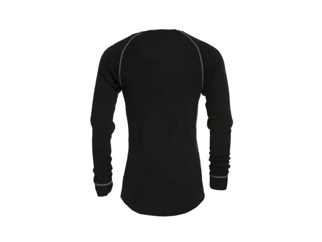 T-shirt 6315 90 Zwart Vlamvertragend Lange Mouwen Maat EEL