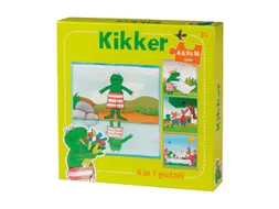 Puzzel De Wereld van Kikker 4 in 1