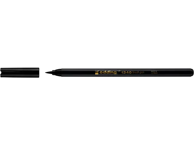 Brushpen edding 1340 zwart