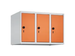 opzetkast,v. locker,3vak.,vak B 250mm,HxBxD 500x750x500mm,vleugeldeur