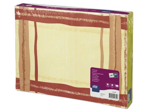 Tork 474589 Placemat Carre Advanced, 1-laags, decor, 42x30cm