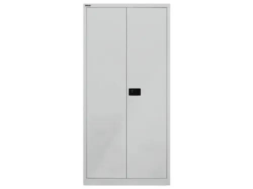 kantoorkast openslaande deuren HxBxD 1950x914x400mm Stalen Lichtgrijs