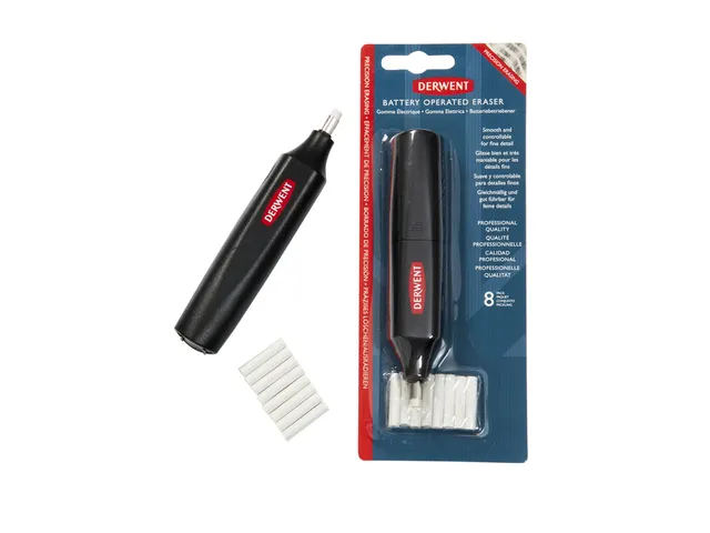 Gomme Derwent à piles