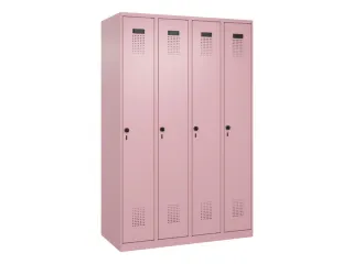 locker,HxBxD 1850x1200x500mm,4vak,vak B 300mm,draaigrendel - 3