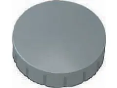 magneet MAULsolid, diameter 24mm grijs, doos met 10 stuks