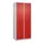 Z-garderobekast,HxBxD 1850x800x500mm,vak B 200/400mm,cil.-slot