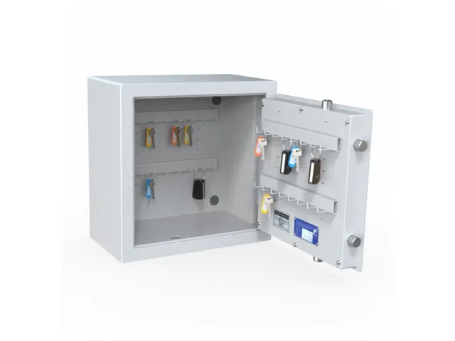 SK sleutelkluis 34 Haken Dubbelbaard Sleutelslot grijs