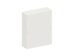 schuifdeurkast,HxBxD 1540x1200x430mm,decor romp wit,decor front wit