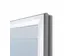 Outdoor mededelingenbord 6x A4 met logopaneel LED verlicht
