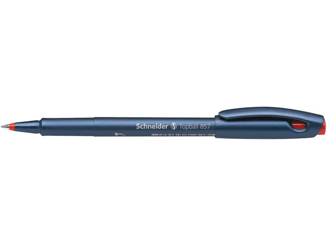 Rollerball Schneider Topball 857 0.6mm Rood