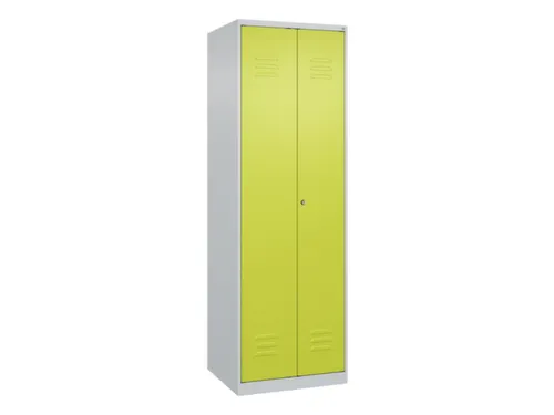 locker voor scheiding van kleding,HxBxD 1850x600x500mm,2vak