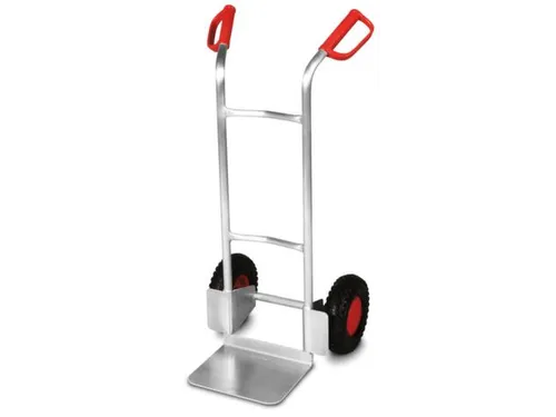 Steekwagen Aluminium 150kg Hxb 1100x562mm Luchtbanden