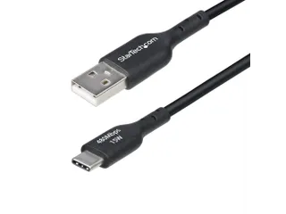 StarTech.com 1m USB-A naar USB-C Laadkabel Zwart - 1