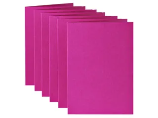 Correspondentiekaart Papicolor dubbel 105x148mm felroze pak à 6 stuks - 2