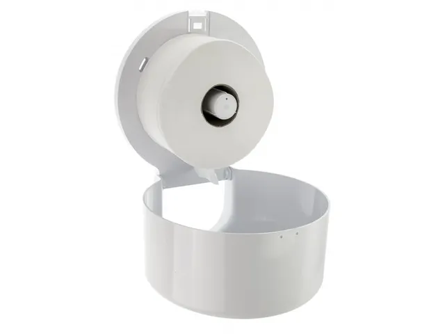 Toiletpapierdispenser Wit voor Mini Jumborol Toiletpapier