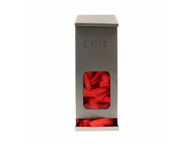 PP non woven haarnet Rood 49cm Clip Cap maat M 1000 Stuks