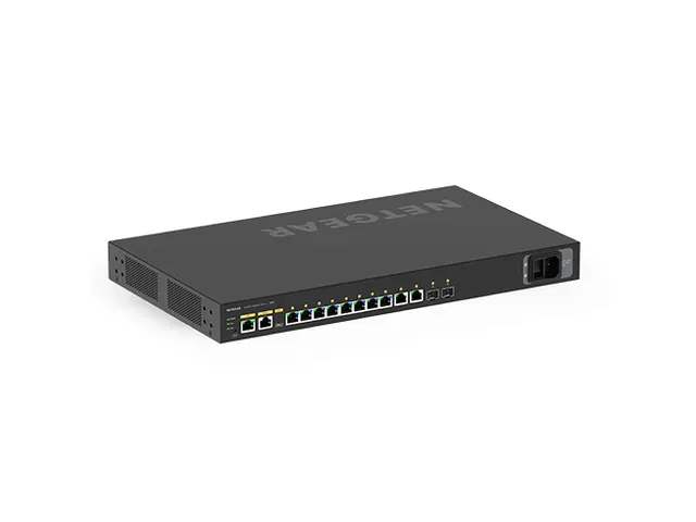 NETGEAR GSM4212UX, Managed, L2/L3, Gigabit Ethernet (10/100/1000), Pow