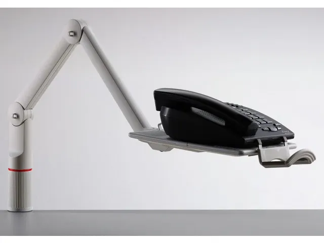 Telefoonarm Novus Talkmaster lichtgrijs