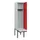 locker met bank,HxBxD 1950x400x815mm,1vak,vak B 400mm,cilinderslot