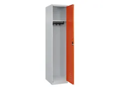 locker,HxBxD 1850x400x500mm,1vak,vak B 400mm,cil.-slot,staand op vloer