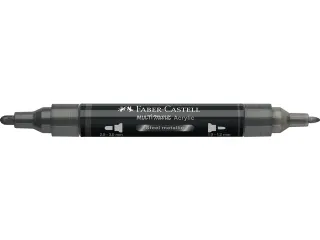 Acrylmarker Faber-Castell Multimark 297 steel metallic - 3