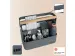 Leitz hangende draagbare bureau organizer met handvat donkergrijs