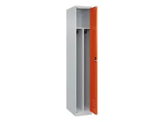 locker voor scheiding van kleding,HxBxD 1850x300x500mm,1vak - 1