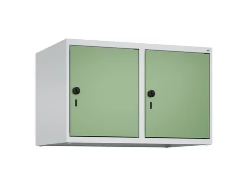 opzetkast,v. locker,2vak.,vak B 400mm,HxBxD 500x800x500mm,vleugeldeur