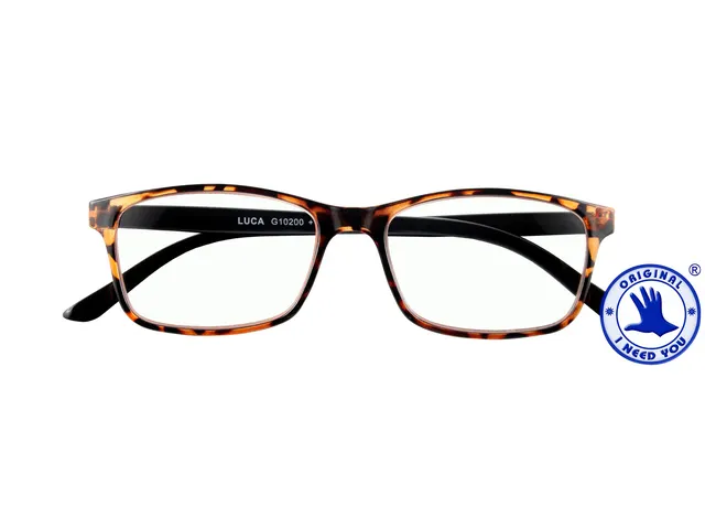 Leesbril I Need You +1.50 dpt Luca bruin