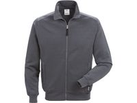 Sweatvest 7608 SM Donkergrijs, Maat EEL