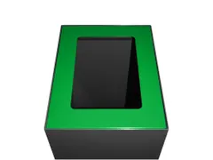 Top modulaire afvalscheidingsunit 60 liter Groen