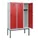 schoollocker,HxBxD 1950x1200x500mm,3vak,vak B 400mm,draaigrendel