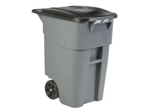 Brute rolcontainer Grijs zwart 189.3 Liter