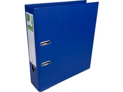 Classeur à levier A4 PP 80mm bleu foncé