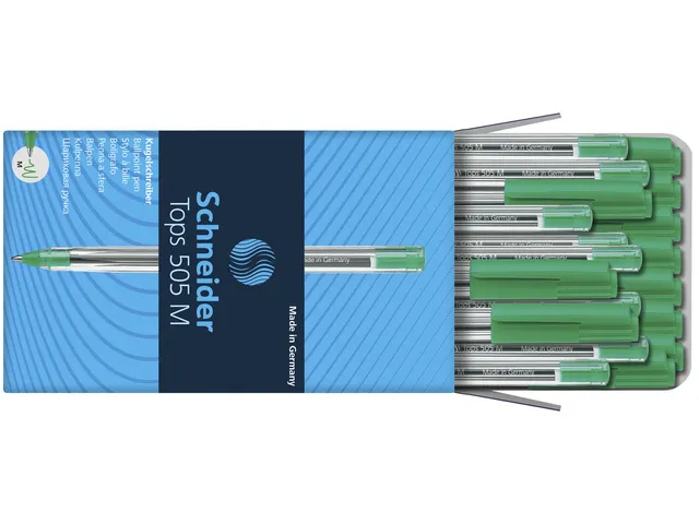 Balpen Schneider Tops 505 M groen