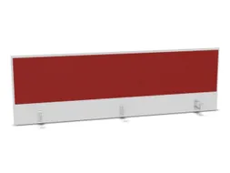 opzetpaneel,v. bureau,aanbouw achter,B 1800mm,Bl-wit,BN4011-rood